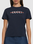 GUCCI New 70s Cotton Jersey T-shirt