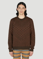 Wales Bonner - Henri Sweater in Brown