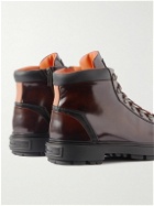 Santoni - Farah Leather Boots - Brown