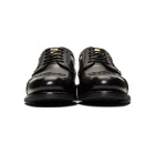 Gucci Black Leather Brogues