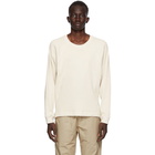 John Elliott Off-White Thermal Long Sleeve T-Shirt