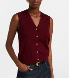 'S Max Mara Cotton and silk vest