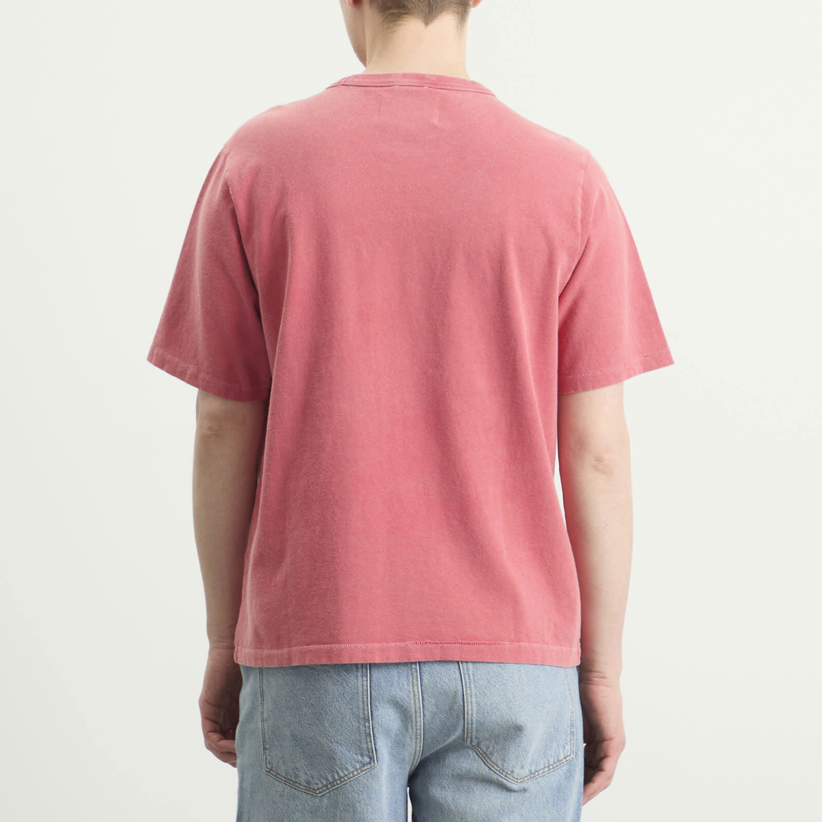 Corridor Men's Garment Dye T-Shirt in Red