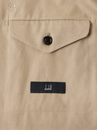 Dunhill - Cavendish Double-Breasted Cotton and Cashmere-Blend Twill Suit Jacket - Neutrals