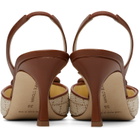 Manolo Blahnik Beige Mayslibi Heels