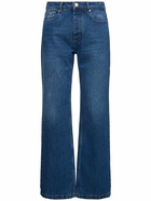 AMI PARIS - Straight Cotton Denim Jeans