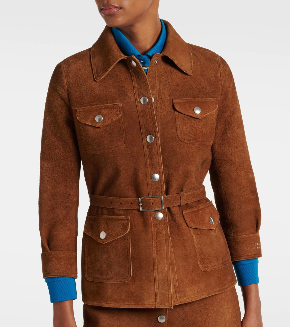 Prada Suede overshirt