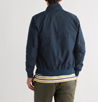 Baracuta - G9 Cotton-Blend Harrington Jacket - Blue