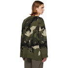 Valentino Green Camo Sweater