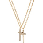 Dsquared2 Gold Jesus Necklace