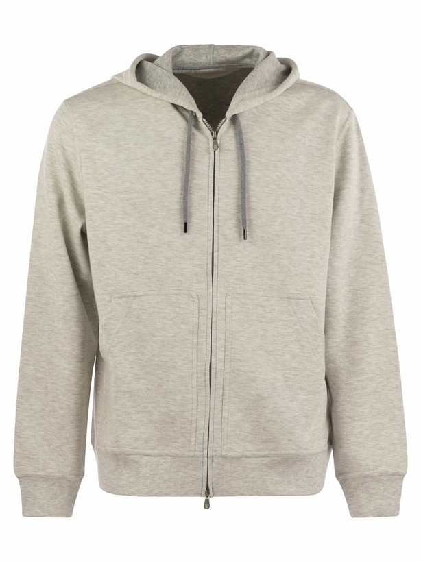 Photo: Brunello Cucinelli Pearl Cotton Sweatshirt