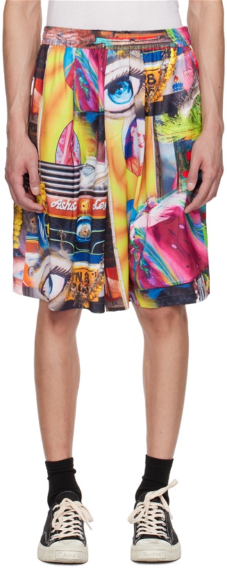 Photo: Perks and Mini Multicolor Name One Thing Shorts