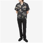 Rag & Bone Men's Avery Print Vacation Shirt in Black Floral