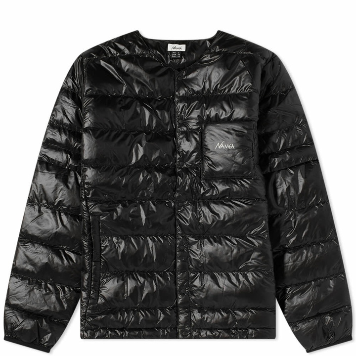 Photo: Nanga Men's Inner Down Cardigan in Black