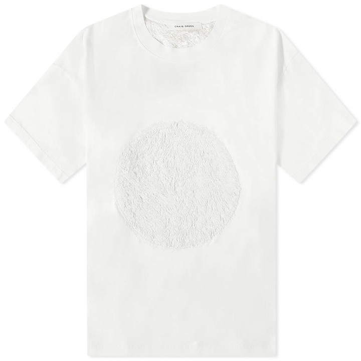 Photo: Craig Green Men's Fluffy Patch T-Shirt in Natural