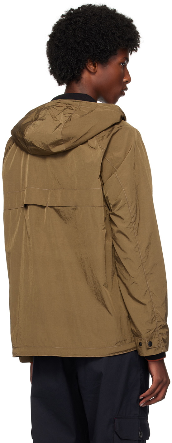 PS by Paul Smith Khaki Hooded Jacket