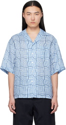 Marni Blue Checked Shirt