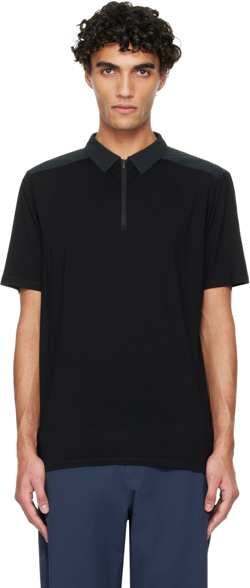 Veilance Black Frame SS Polo