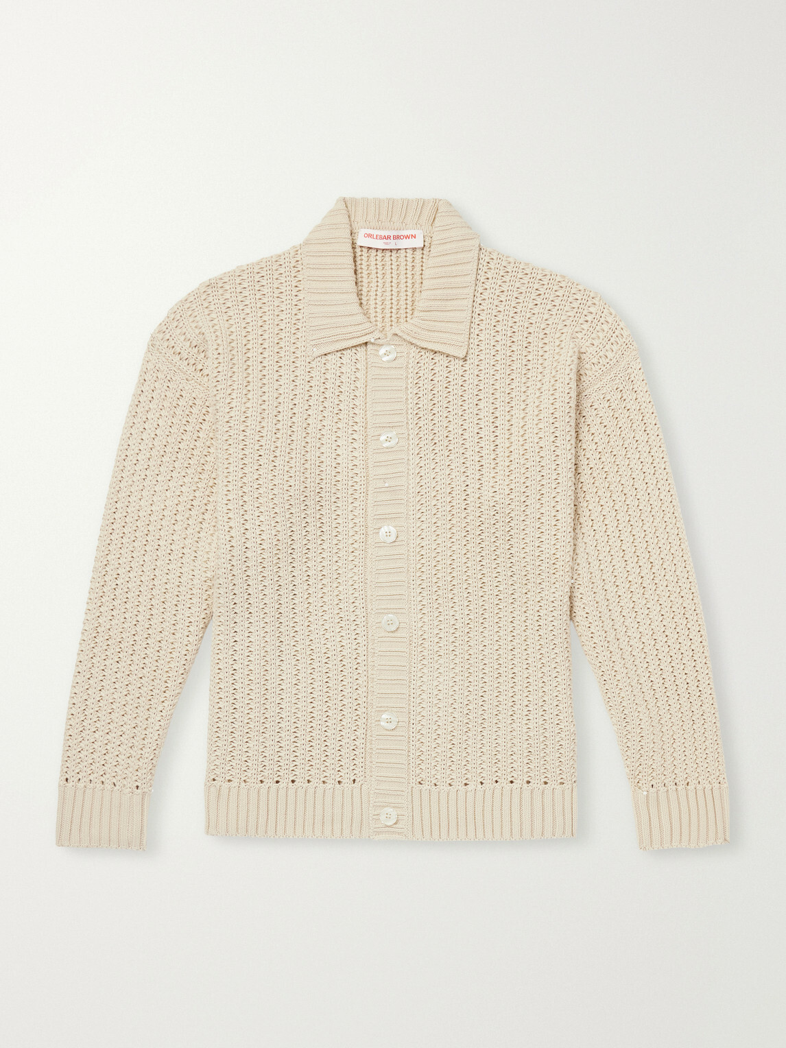 Orlebar Brown - Thomas Organic Cotton Cardigan - Neutrals