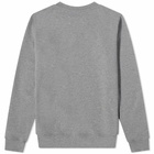 Maison Margiela Men's Classic Crew Sweat in Grey Melange