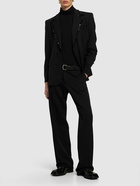 DOLCE & GABBANA - Wool Blend Tuxedo Pants