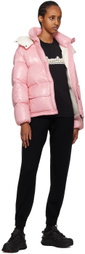 Moncler Pink Abbaye Down Jacket