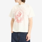 Aries Men's Faded Ex Amino T-Shirt in Off White