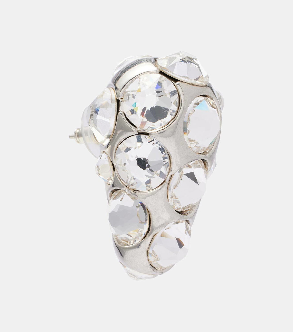 Acne Studios Asymmetric embellished earrings