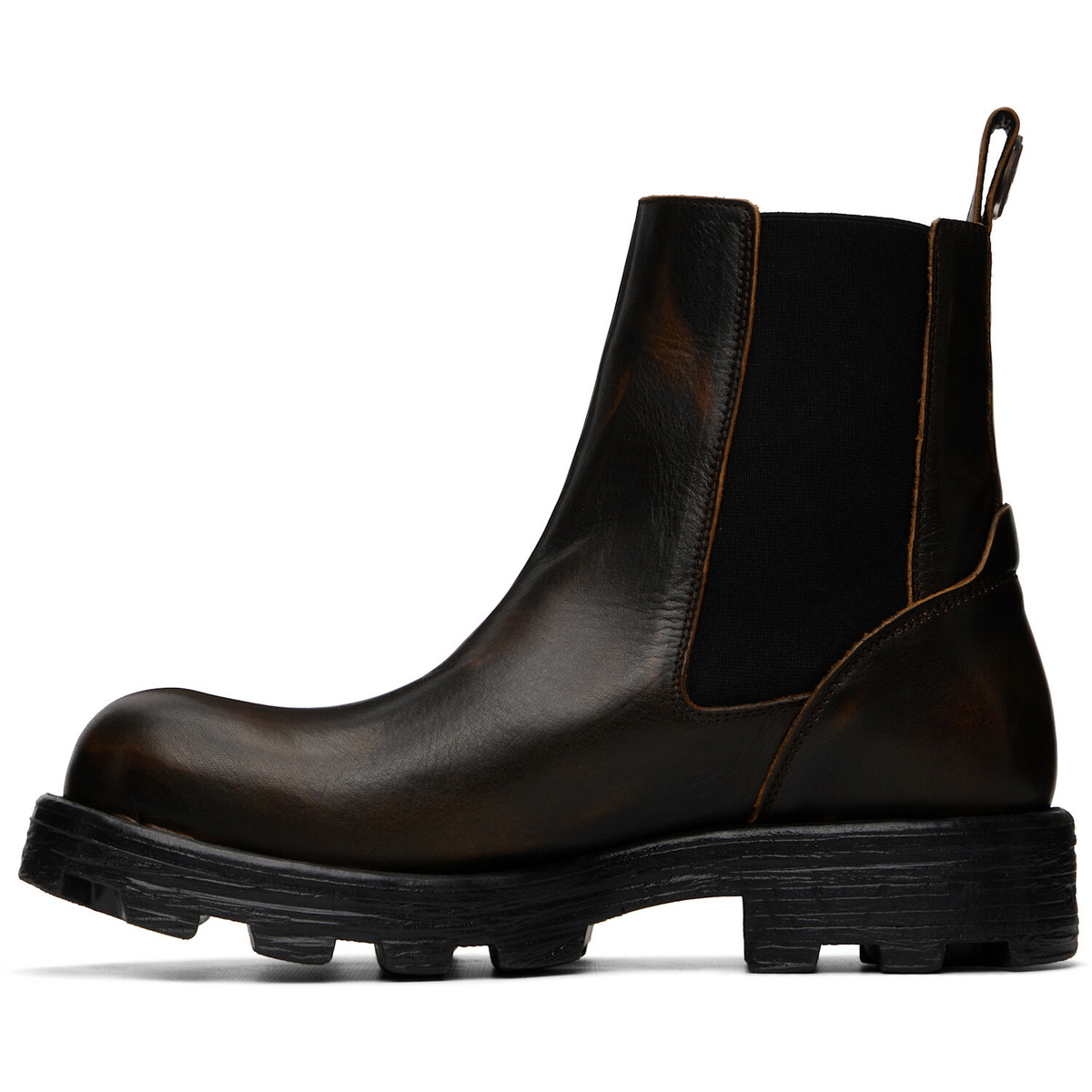 Diesel Brown D-Hammer-Chelsea Boots