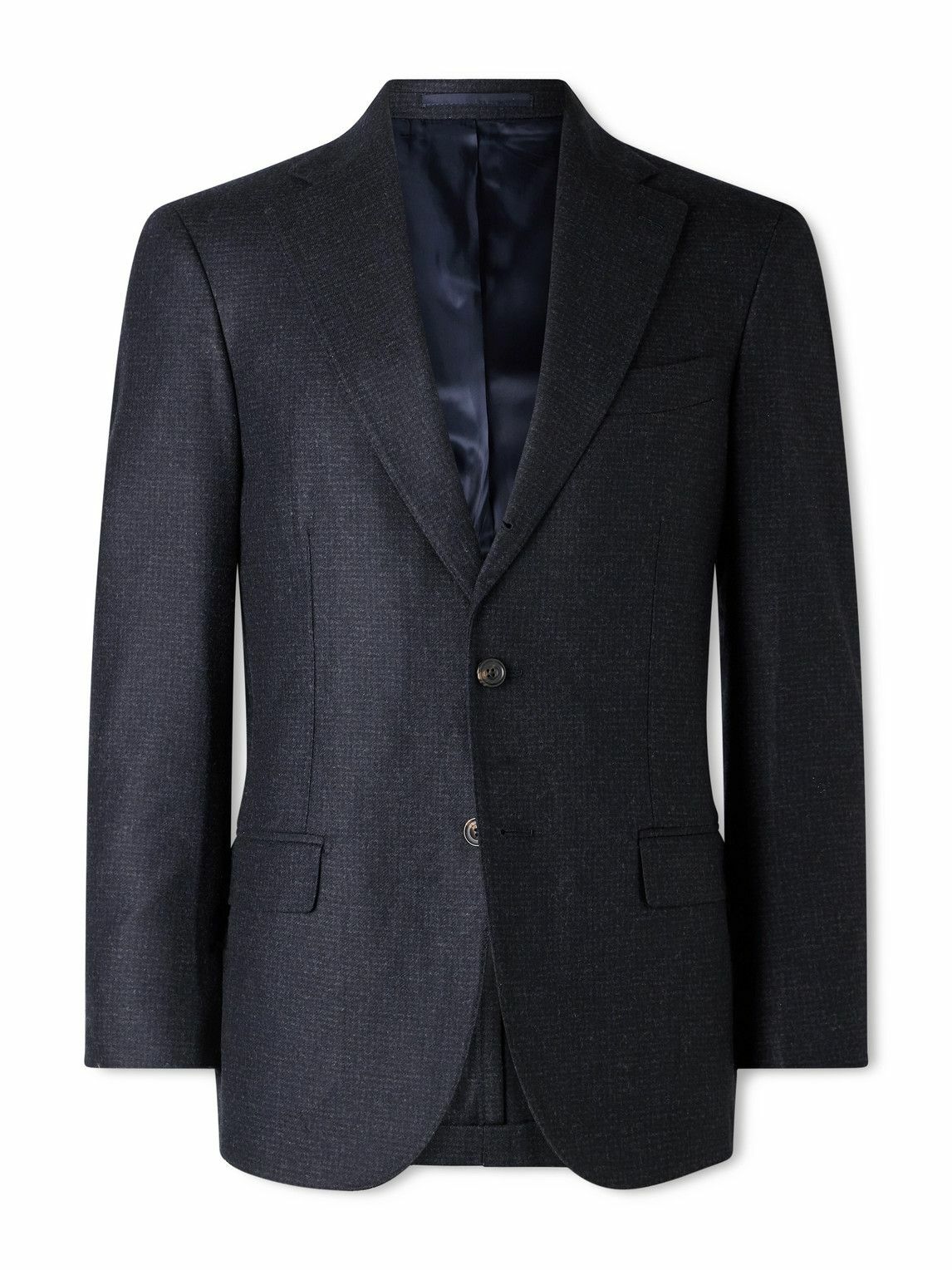 J. Mueser - Waverly Wool Suit Jacket - Blue