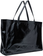 Acne Studios Black Shiny Tote