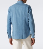Eleventy Denim Western shirt