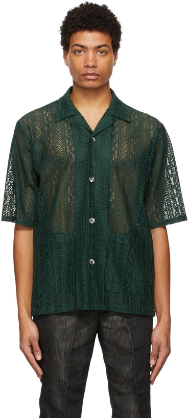 Photo: Needles Green Cabana Shirt