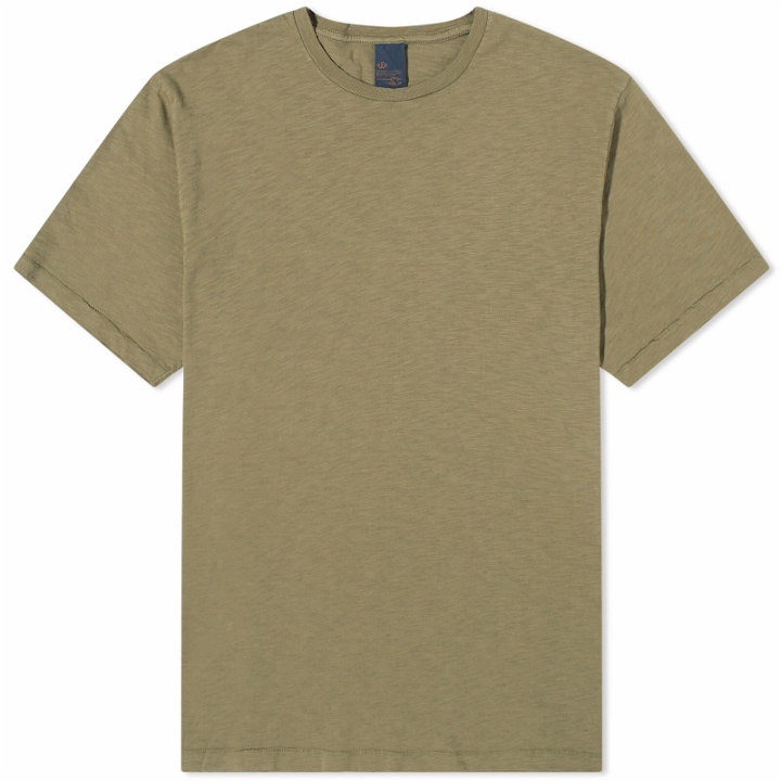 Photo: Nudie Jeans Co Men's Nudie Roffe T-Shirt in Pale Olive