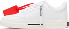 Off-White White & Black Vulcanized Low Sneakers