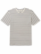 Nili Lotan - Pierre Striped Cotton-Jersey T-Shirt - White