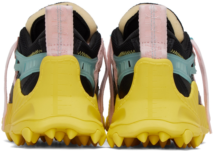 Off-White Black & Yellow Odsy 1000 Sneakers