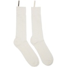Jil Sanderand Three-Pack Off-White Ultra Socks