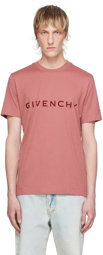 Givenchy Pink Slim Fit T-Shirt