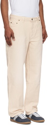 Dime Off-White Classic Relaxed Jeans