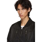 Dolce and Gabbana Reversible Black Bomber Jacket