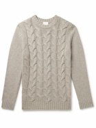 Allude - Cable-Knit Cashmere Sweater - Neutrals