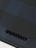 Burberry - Logo-Embellished Checked Coated-Canvas Billfold Wallet