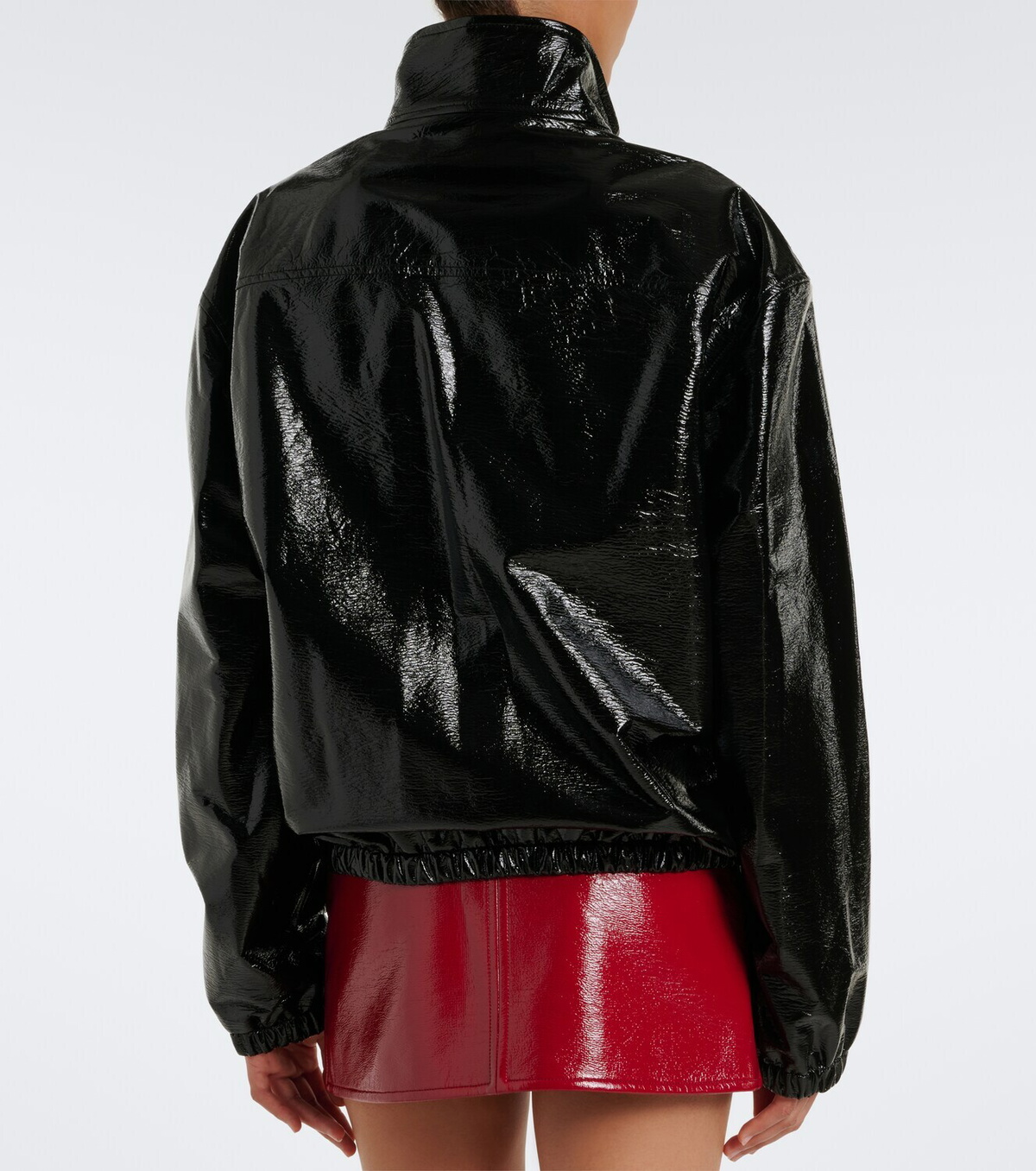 Courrèges Vinyl blouson jacket