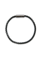 Tateossian Ruthenium-plated box Chain Bracelet Grey