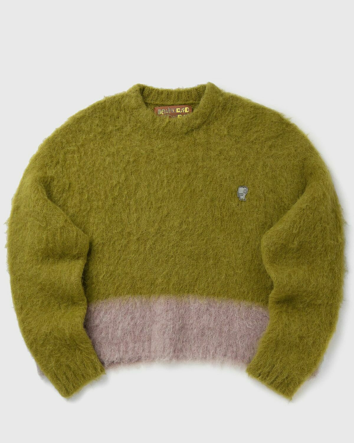 Super Hairy Boxy Knit Sweater Brain Dead