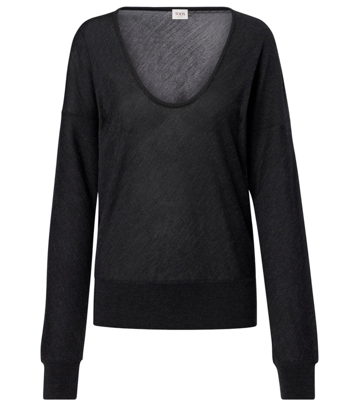 Photo: Tod's Ribbed-knit wool and silk sweater