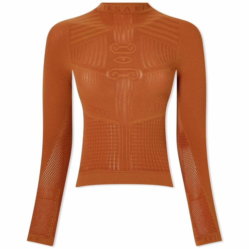 Photo: Aries Women's Base Layer Top in Camel