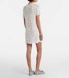 Chloé Pointelle scalloped cotton minidress