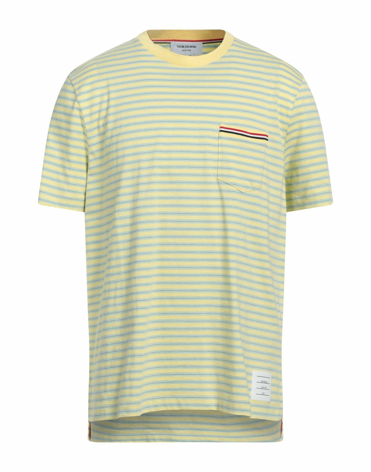Thom Browne Mens T-shirt in Yellow